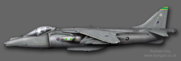 Harrier GR.7 ZG471 3(F) Sqn